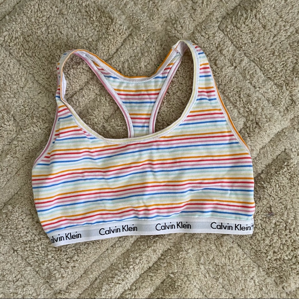 Calvin Klein pride Carousel Bralettes